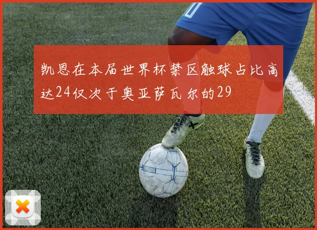 凯恩在本届世界杯禁区触球占比高达24仅次于奥亚萨瓦尔的29